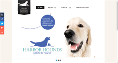 Desktop Screenshot of harborhoundsmaine.com